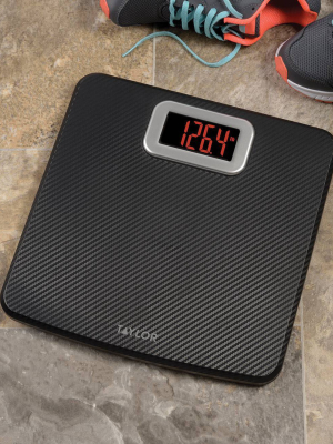 Digital Scale With Carbon Fiber Finish Black - Taylor