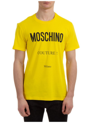 Moschino Couture Logo Printed T-shirt