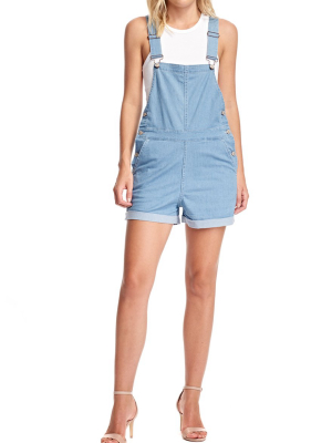 Hailey Overalls - Sail Blue