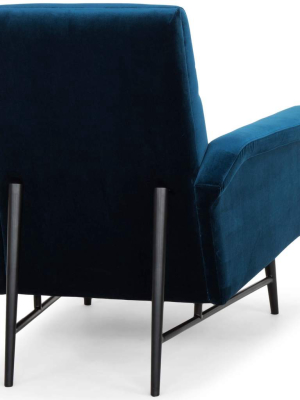 Mathise Chair, Midnight Blue