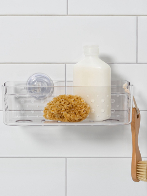 Suction Medium Basket Clear - Room Essentials™