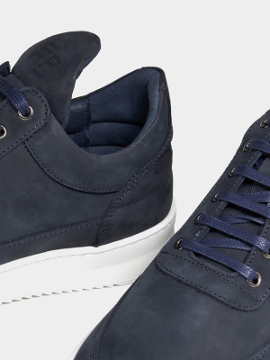 Low Top Ripple Nubuck Deep Blue