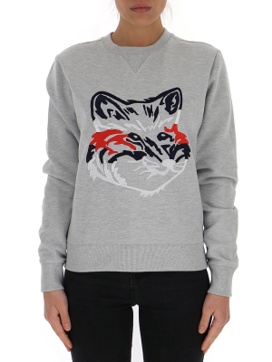 Maison Kitsuné Big Fox Embroidered Sweatshirt