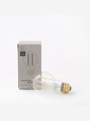 Clear Led Edison Bulb - Short