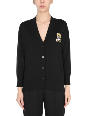 Moschino Teddy V-neck Cardigan