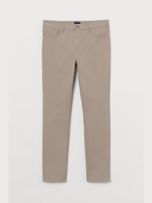 Slim Fit Twill Pants