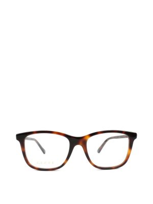 Gucci Eyewear Rectangular Frame Glasses