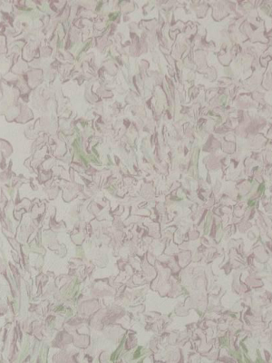 Floral Wallpaper In Light Pink From The Van Gogh Collection By Burke Decor