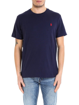 Polo Ralph Lauren Logo Embroidered T-shirt