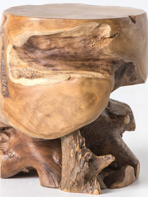 Teak Stool