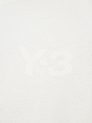 Y-3 Logo Printed Hoodie