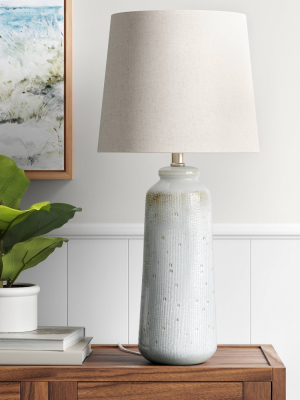 Large Ceramic Table Lamp Gray - Threshold™