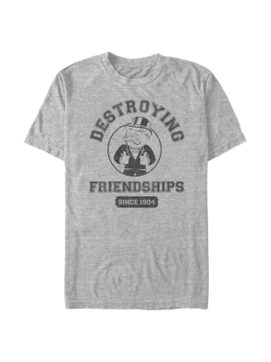 Men's Monopoly Destroying Friendships Since 1904 T-shirt