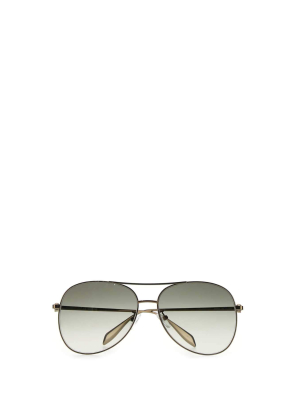 Alexander Mcqueen Eyewear Aviator Sunglasses