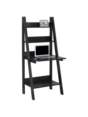 Ladder Style Computer Desk - Cappuccino - Everyroom