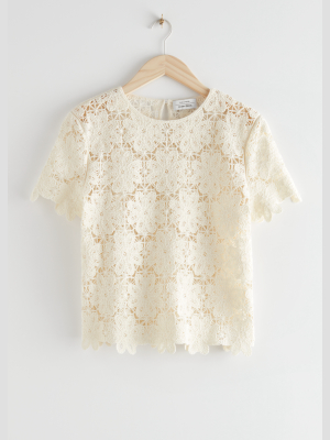 Crochet Lace Top