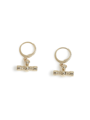 Gold Capsule Earrings*