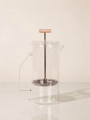 850 Ml Glass French Press - Wholesale - 2pc Case Pack