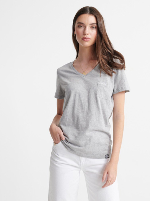 Organic Cotton Essential V-neck T-shirt