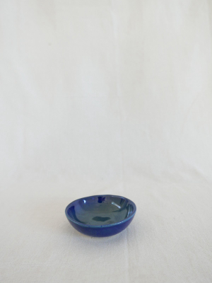 Mervyn Gers Ramekin In Blue Glaze