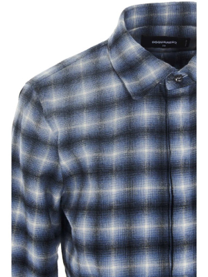 Dsquared2 Checked Print Shirt