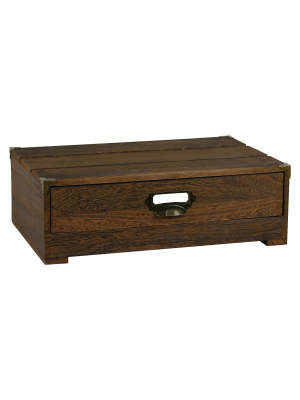 Wood Monitor Stand With Drawer - Threshold™