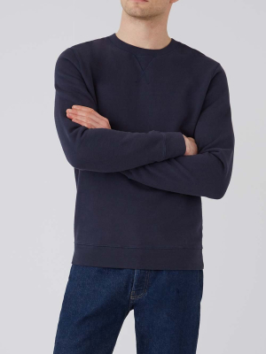 Sunspel Sweatshirt, Navy