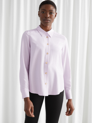 Relaxed Bee Button Shirt