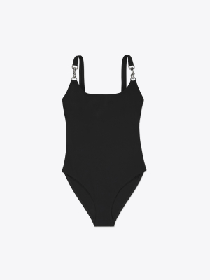 Clip Tank Swimsuit