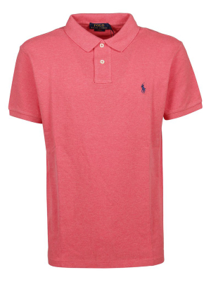 Polo Ralph Lauren Logo Embroidered Polo Shirt