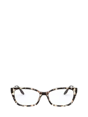 Prada Eyewear Rectangular Frames Glasses