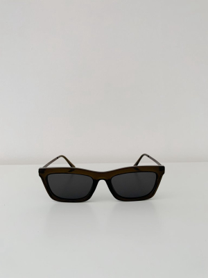 Bowery Sunglasses In Olive