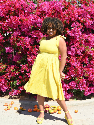 Chrissie Dress - Albern Yellow