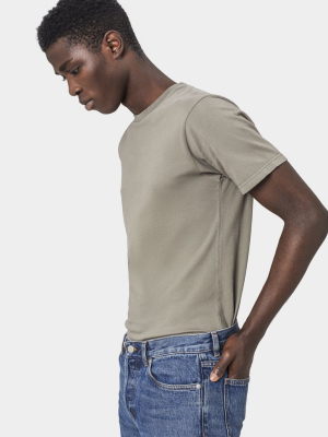 Classic Organic Tee - Dusty Olive