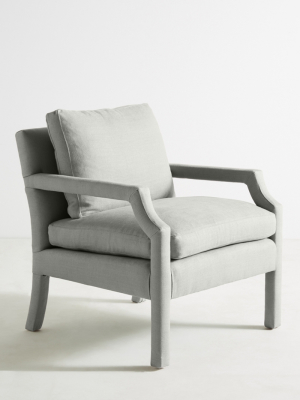 Belgian Linen Delaney Chair