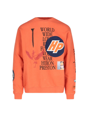 Heron Preston Graphic Print Sweatshirt