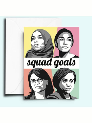 Squad Goals Women Card - Fc2