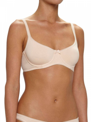 Eberjey Pima Goddess E/day T-shirt Bra Buff