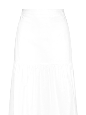 Pinko Maxi Poplin Skirt