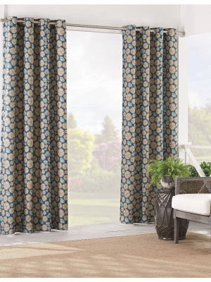 Sand Dollar Curtain Panel - Waverly Sun N Shade