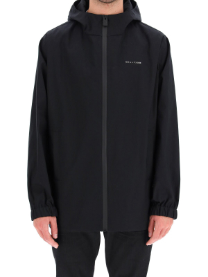 1017 Alyx 9sm Hooded Lightweight Zipped Jacket