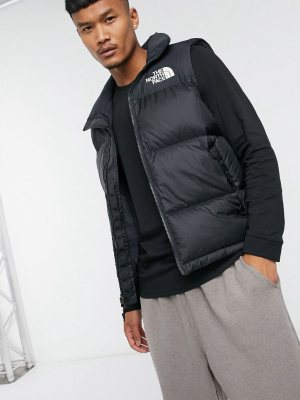 The North Face 1996 Retro Nuptse Tank In Black