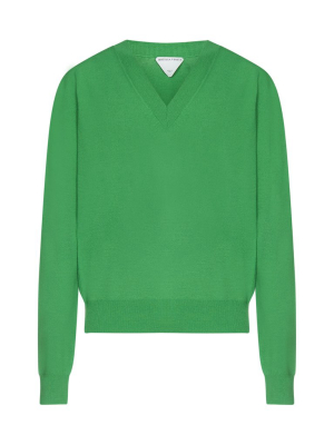 Bottega Veneta V-neck Knit Jumper