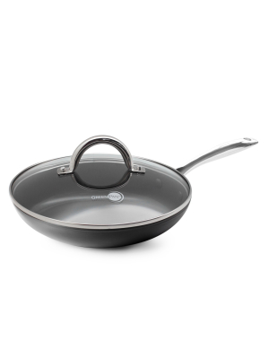 Greenpan Madison 12" Ceramic Non-stick Frypan With Lid