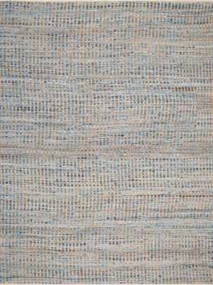 Cape Cod Linear Blue/natural Area Rug