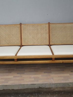 Mid Century Jeanneret Padded Kangaroo Sofa