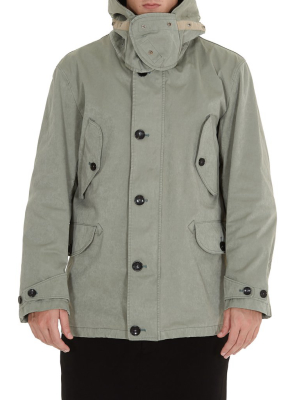 Ten C Buttoned Raincoat