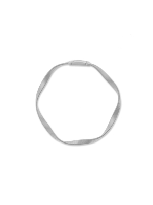 Marco Bicego® Marrakech Collection 18k White Gold Bangle