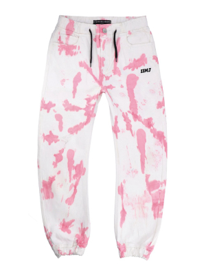 Stormy Pink Trackpants