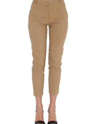 Pinko Pinstripe Cigarette-fit Trousers